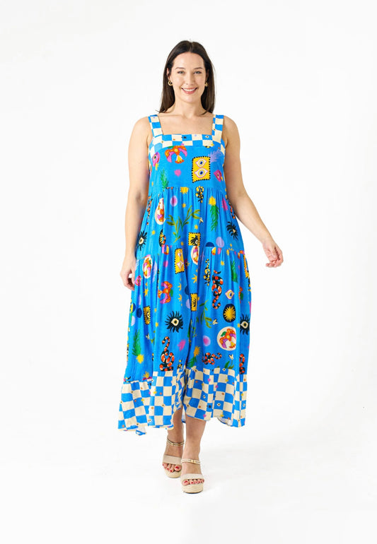 Boho Australia- Cobra Gaze Dress