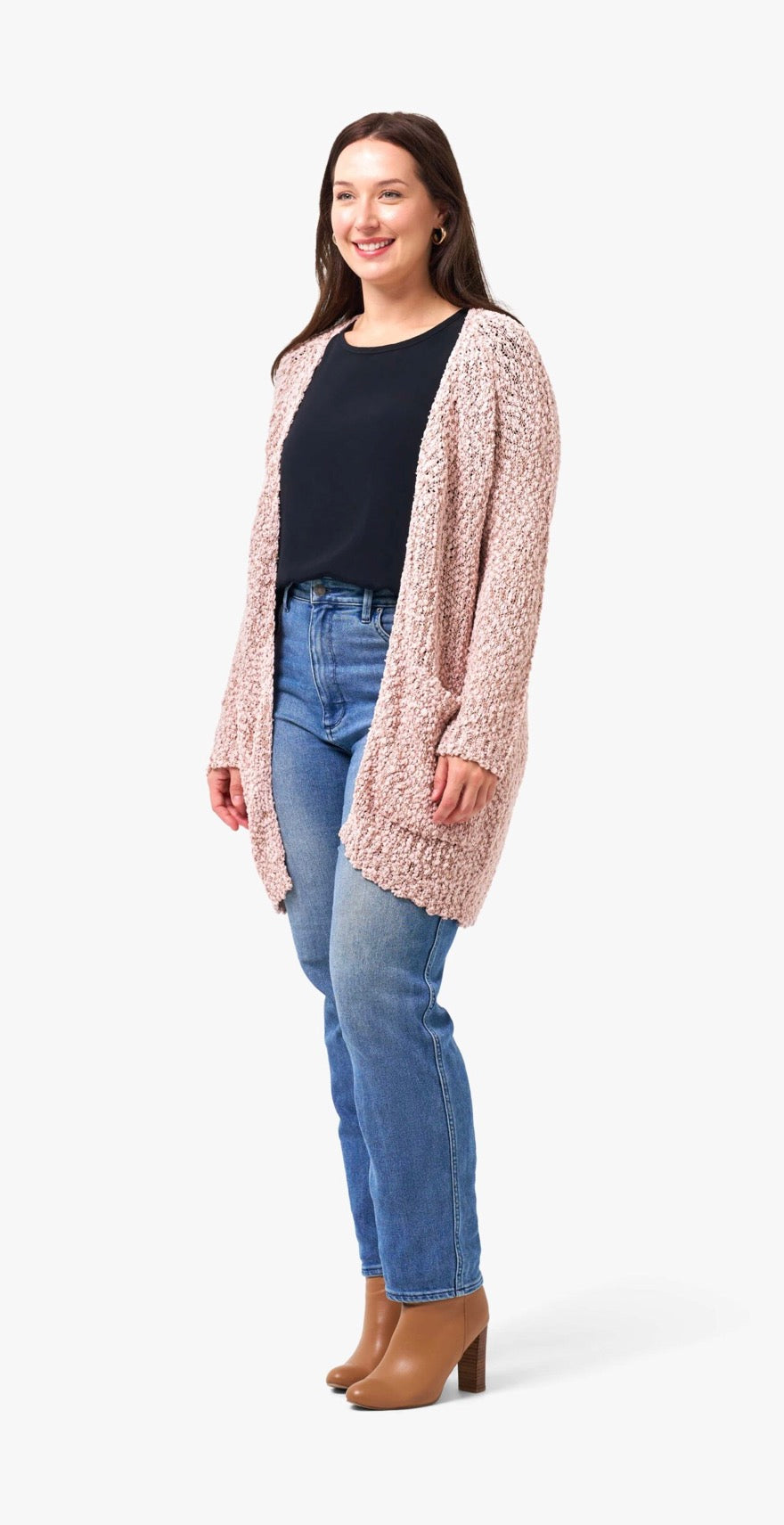 Boho Australia - Jedda Cardigan Blk/Silver