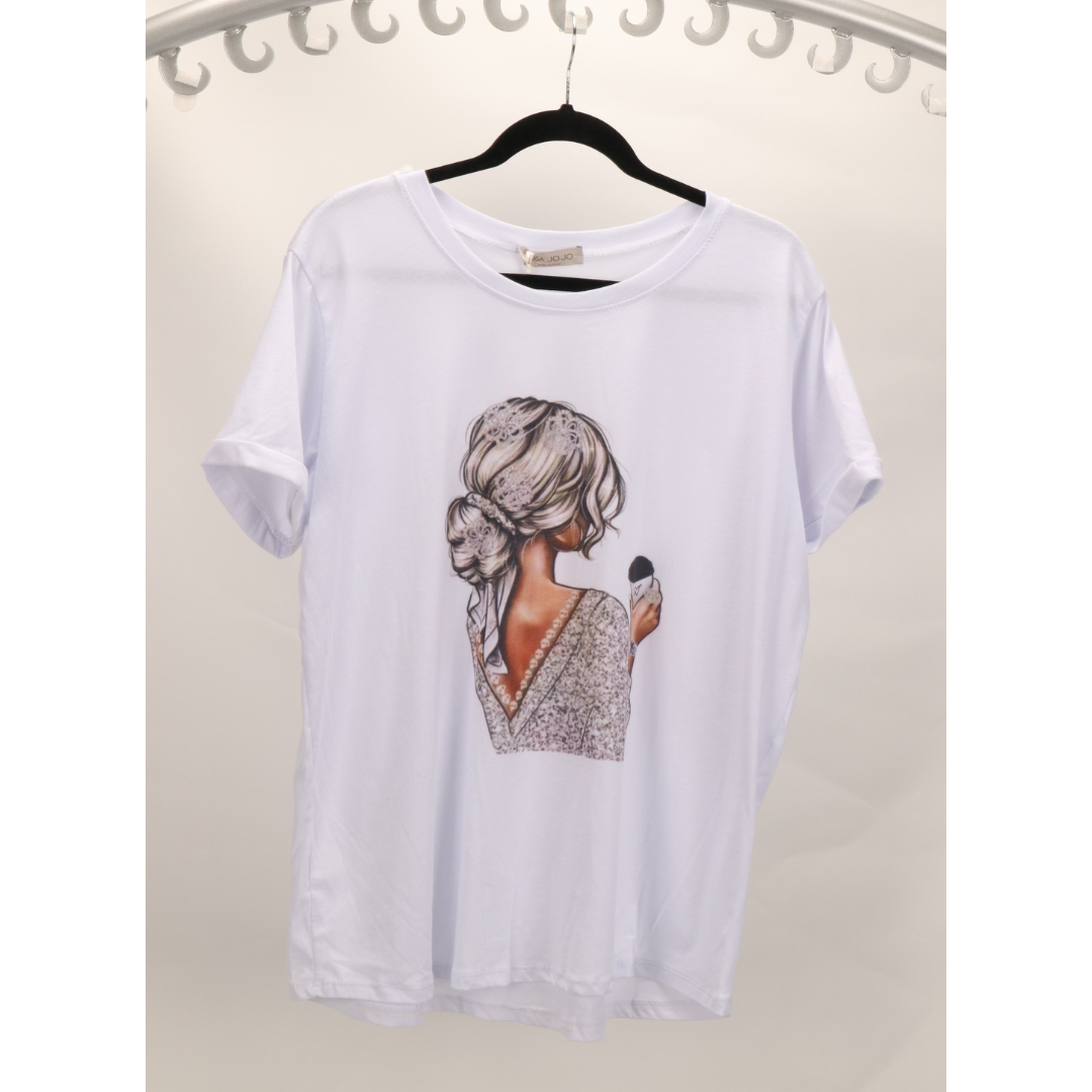 ROSA JOJO - Lady Cotton Top | MK-545L