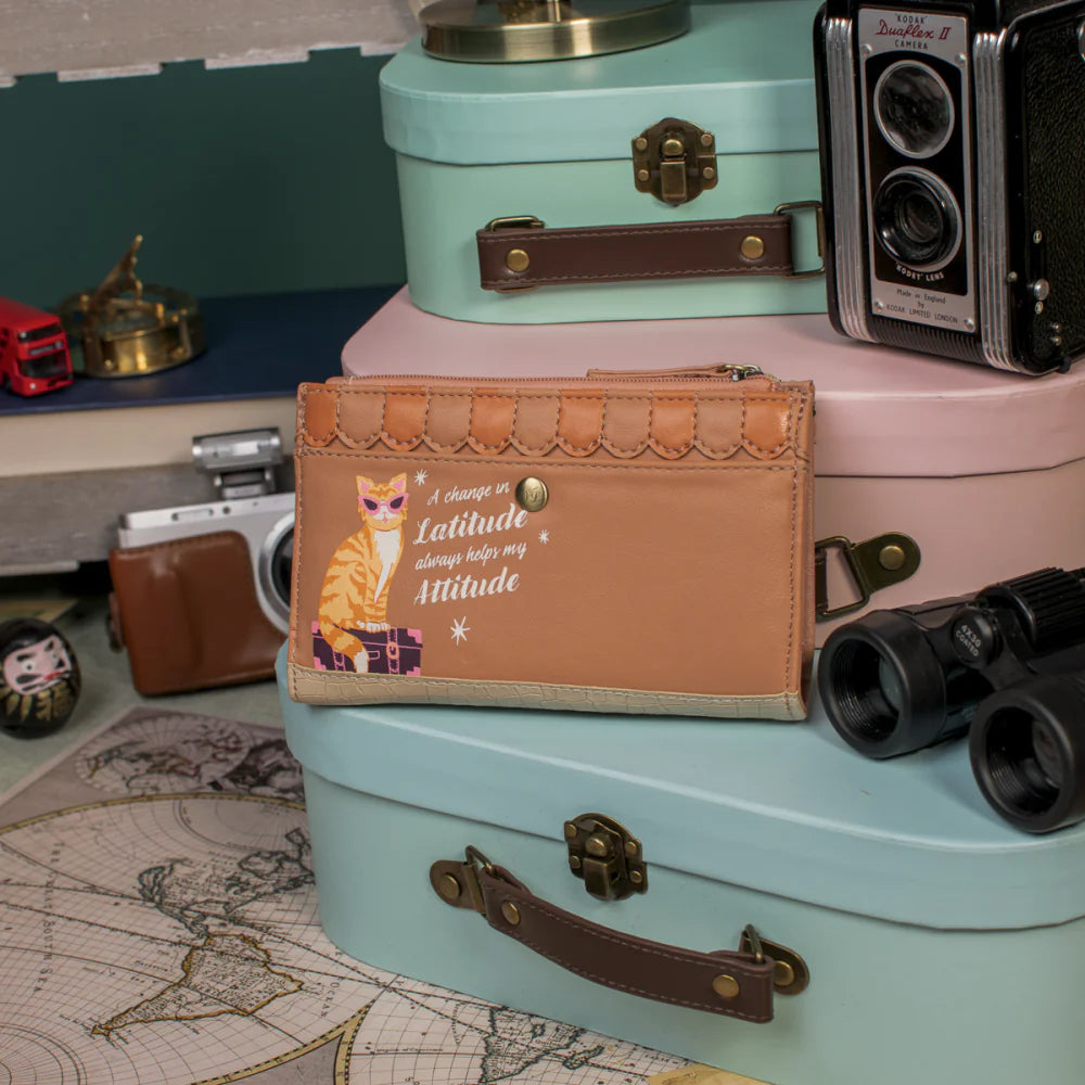 Vendula London Voyage Travel Shop Compact Folding Wallet Presale