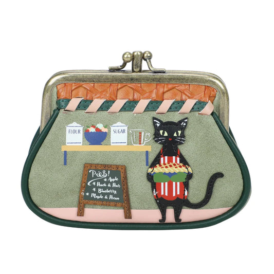 Vendula London Pie Shop Clipper Coin Purse ( Pre Sale ) Due late Sept / Oct