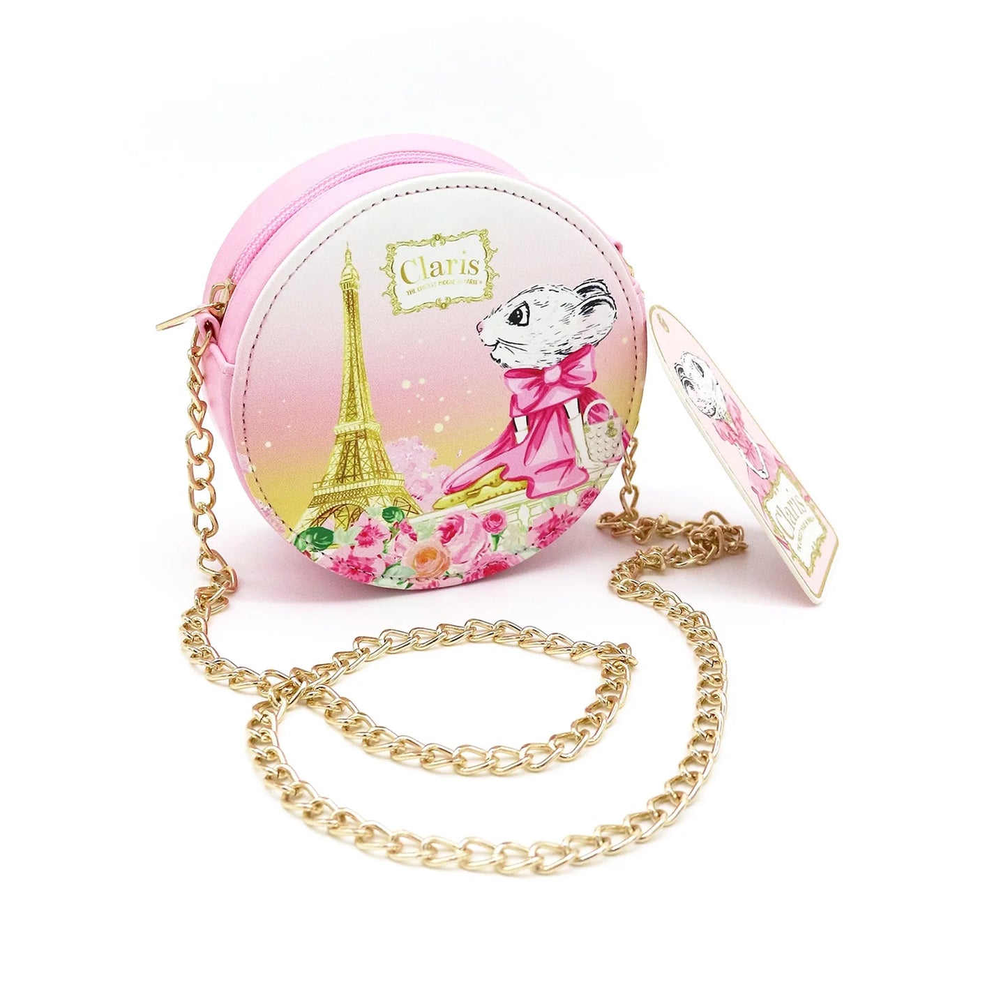 Claris The Chicest Mouse in Paris Magnificent Mess Printed Handbag