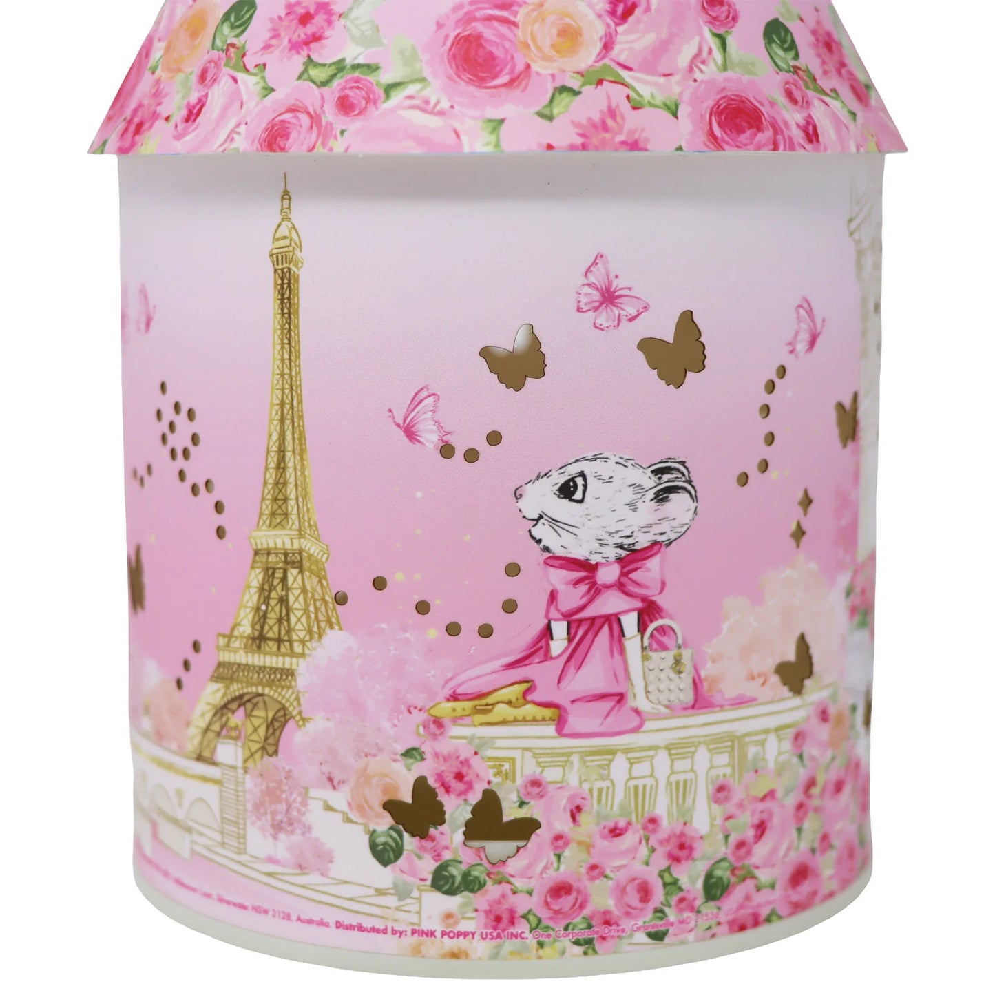 Claris The Chicest Mouse In Paris colour Changing LED Lantern