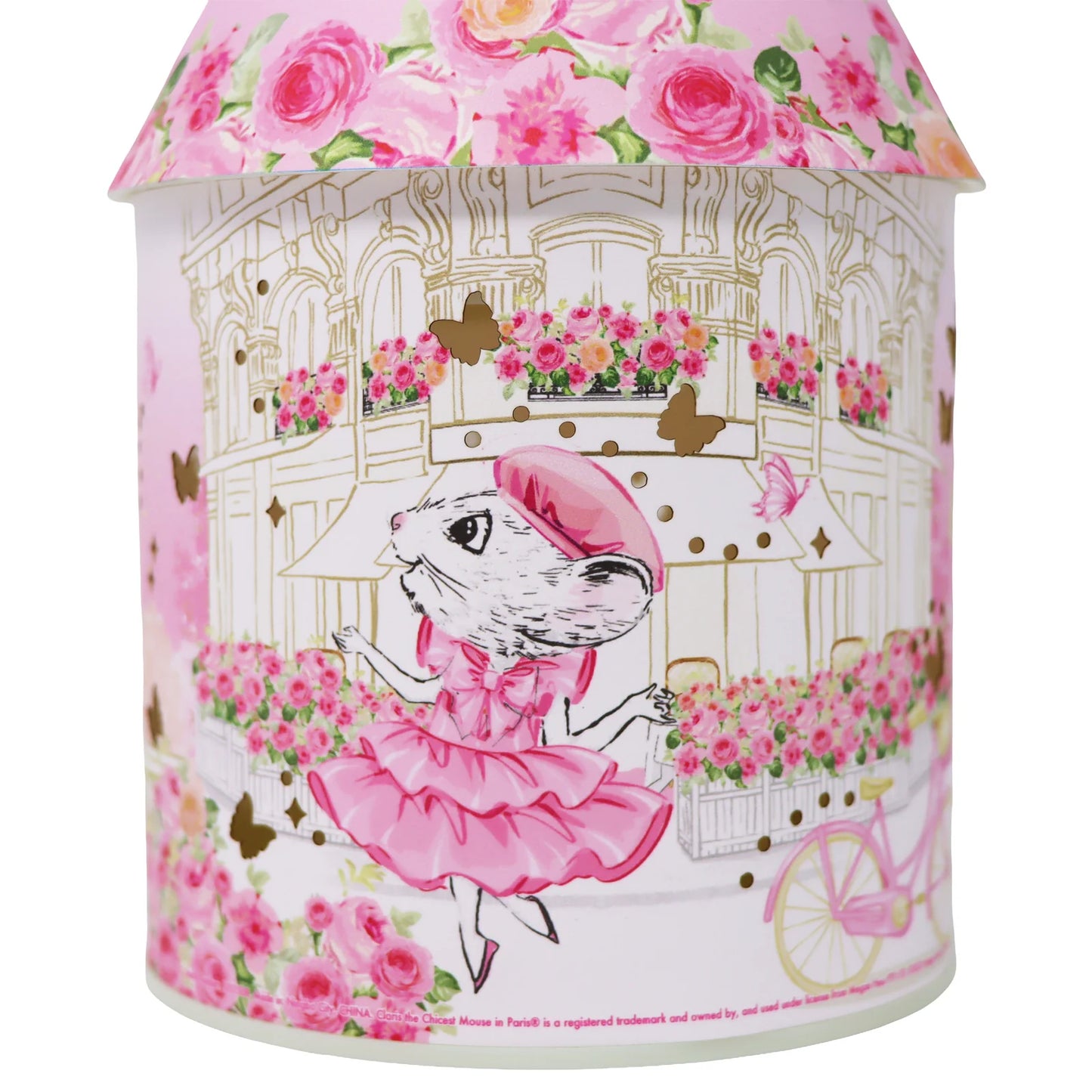 Claris The Chicest Mouse In Paris colour Changing LED Lantern