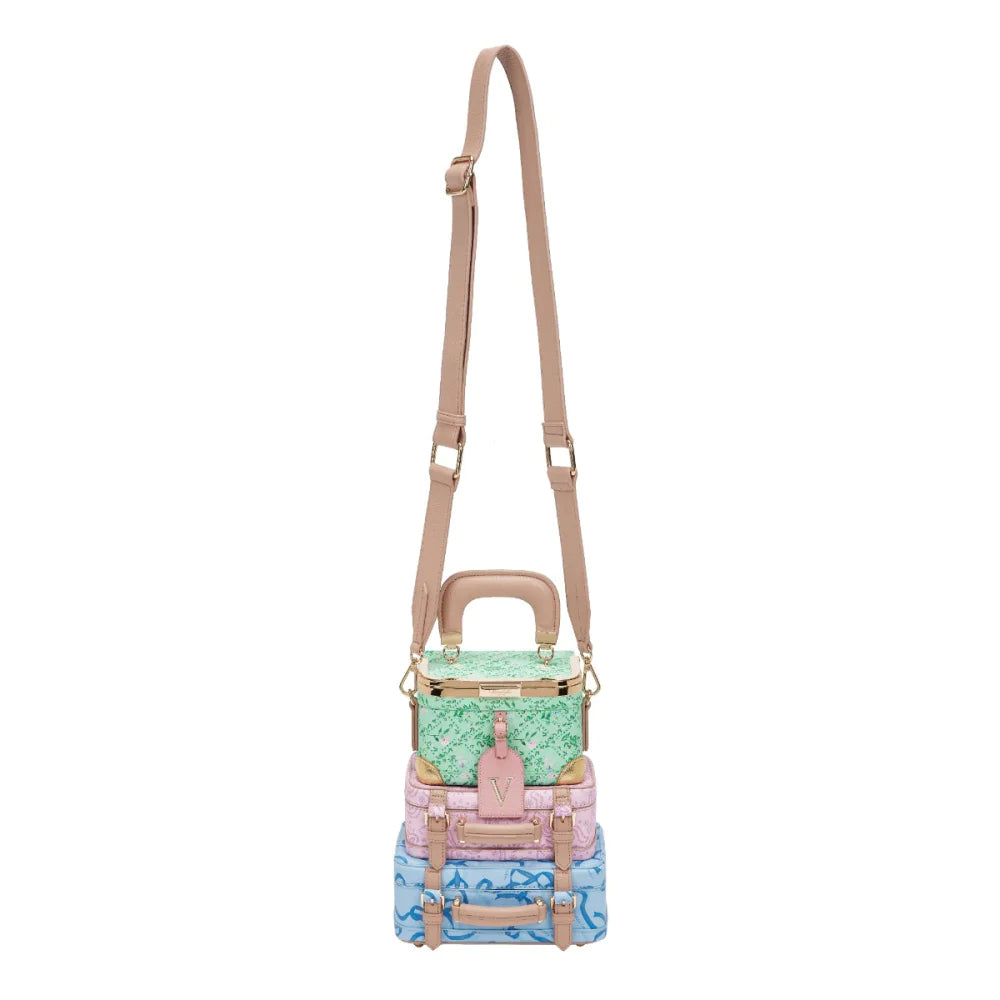 Vendula London Grand Hotel Suitcase Stack Bag Available Now
