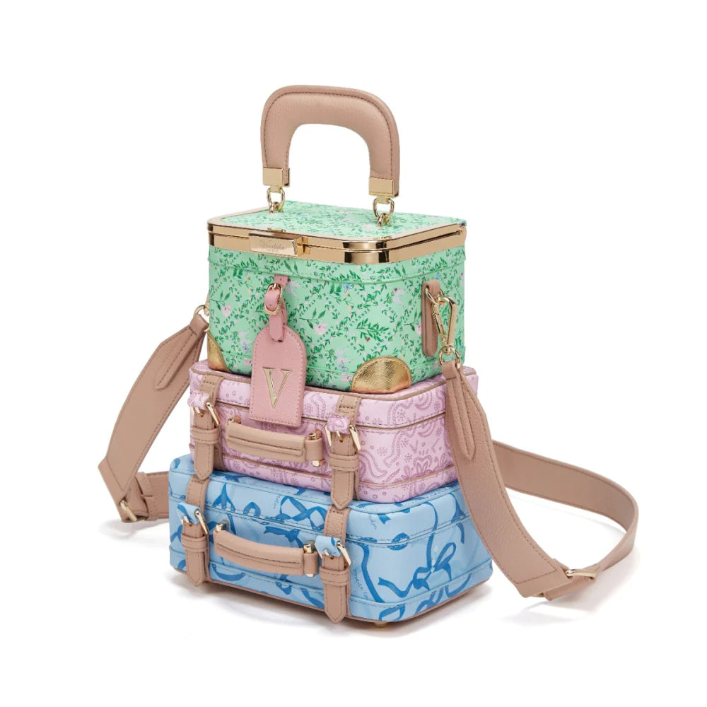 Vendula London Grand Hotel Suitcase Stack Bag Available Now