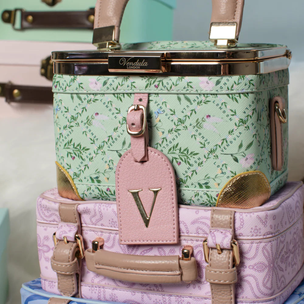 Vendula London Grand Hotel Suitcase Stack Bag Available Now