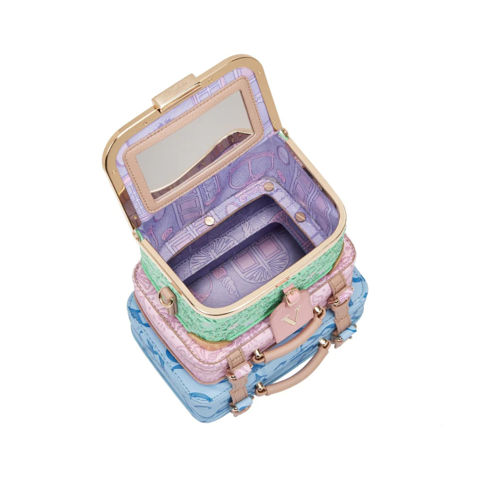 Vendula London Grand Hotel Suitcase Stack Bag Available Now