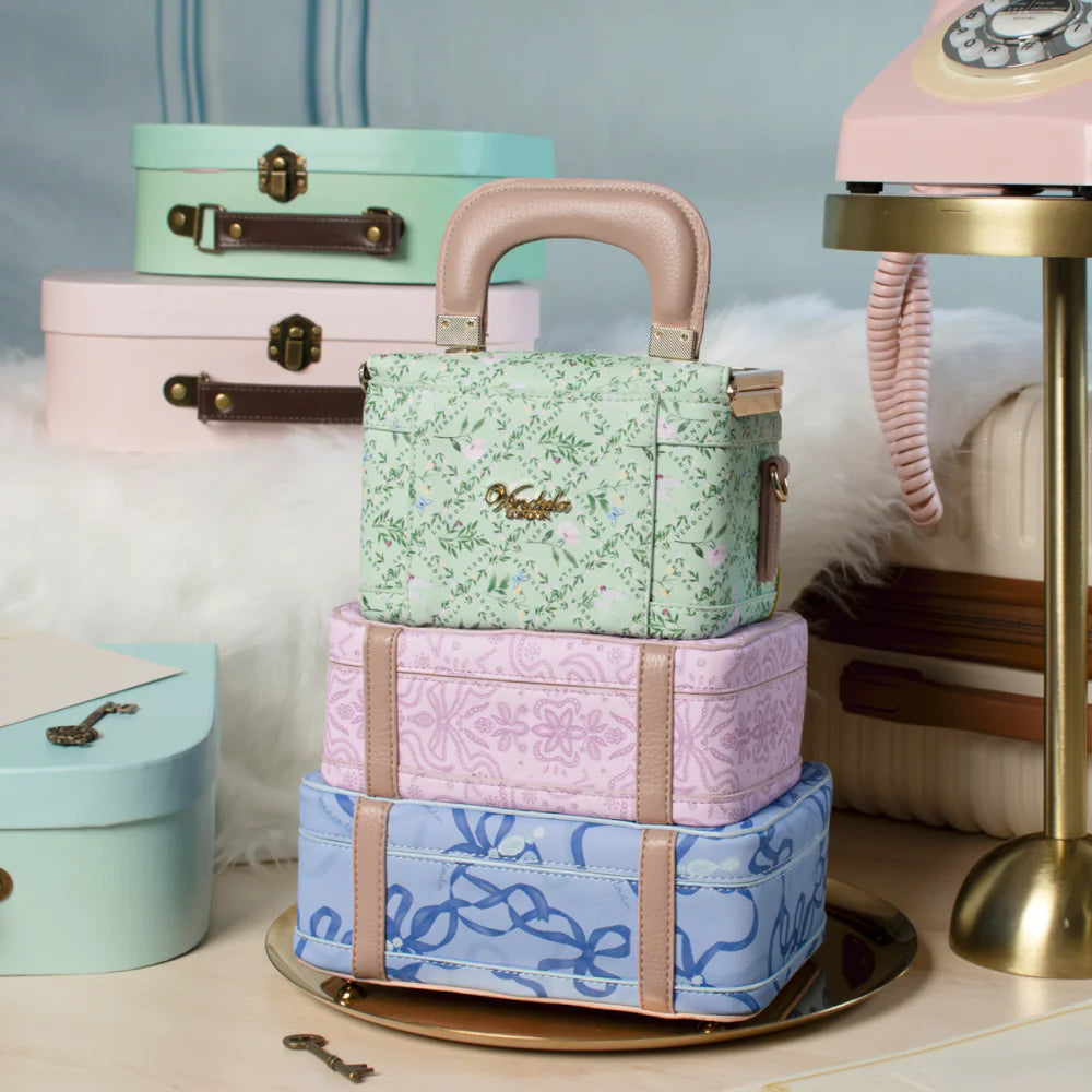 Vendula London Grand Hotel Suitcase Stack Bag Available Now