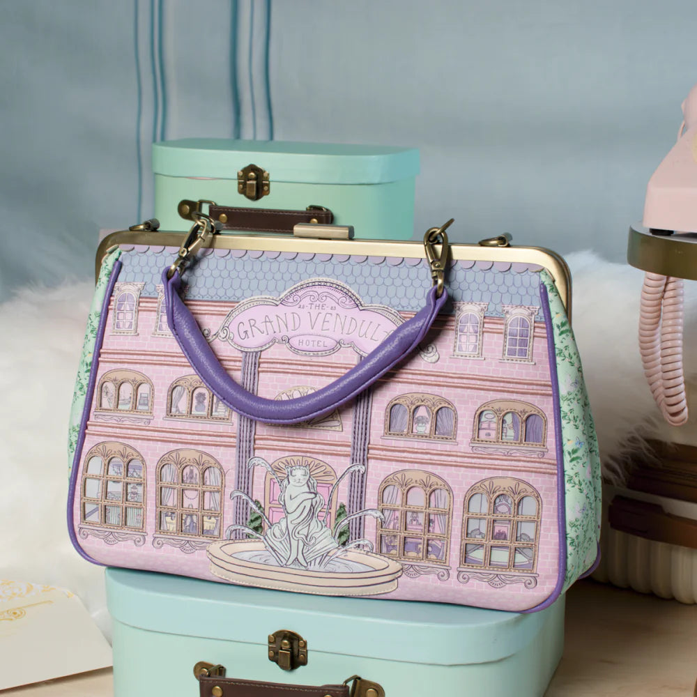 Vendula London Grand Hotel Willow Clip Frame Bag Available Now