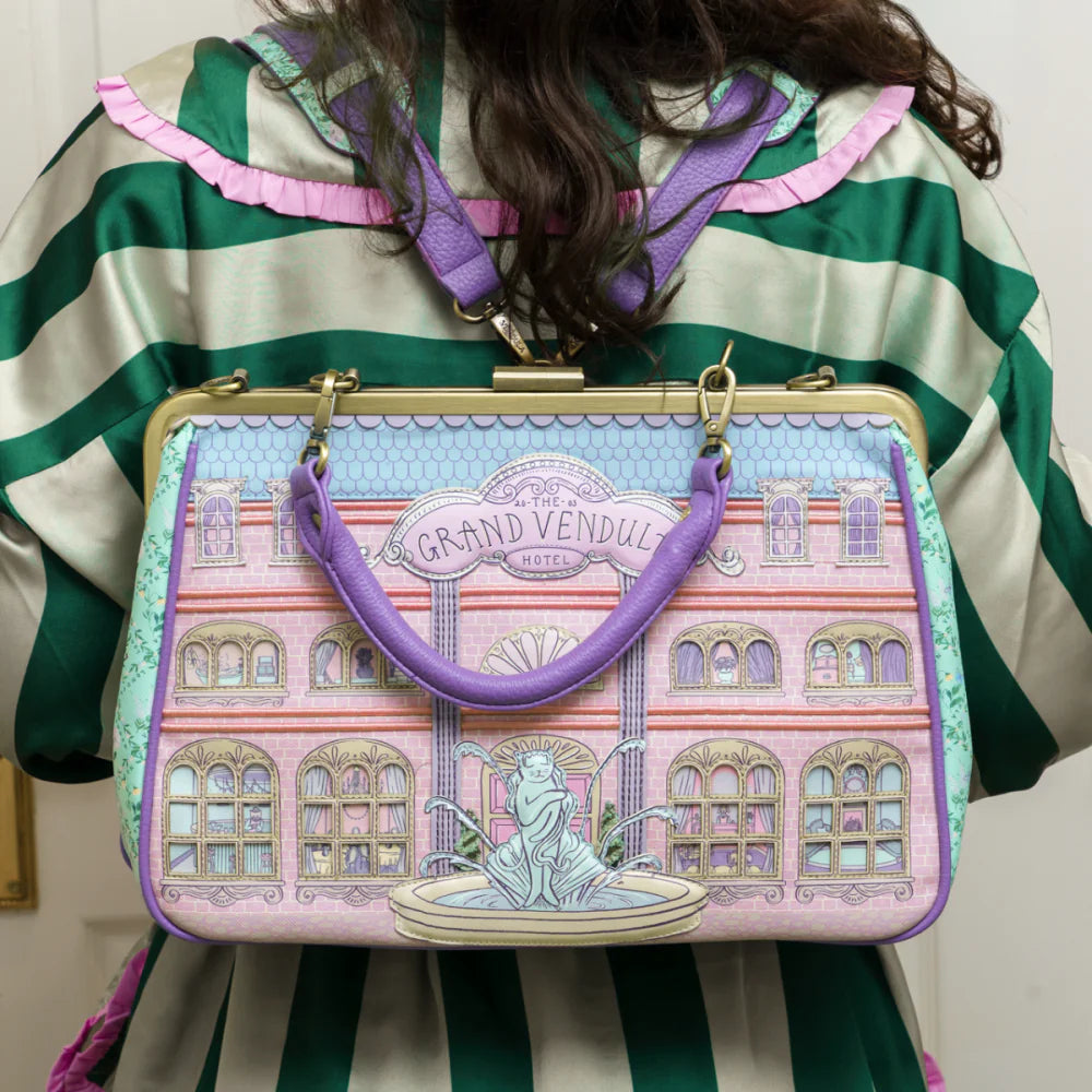 Vendula London Grand Hotel Willow Clip Frame Bag Available Now