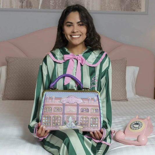 Vendula London Grand Hotel Willow Clip Frame Bag Available Now