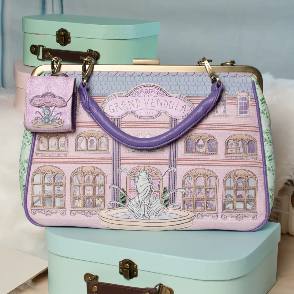 Vendula London Grand Hotel Willow Clip Frame Bag Available Now
