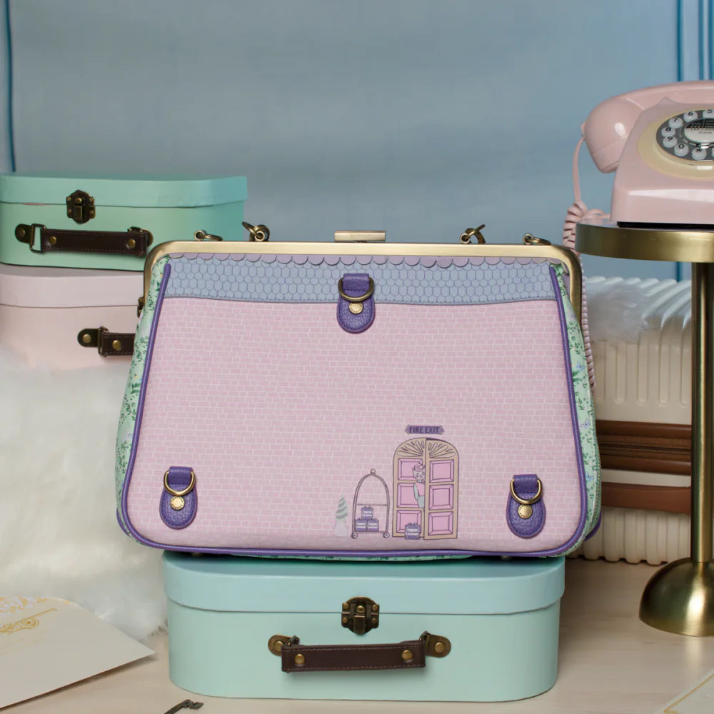 Vendula London Grand Hotel Willow Clip Frame Bag Available Now