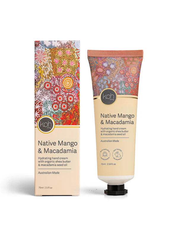 Koh Living Aboriginal Native Mango & Macadamia Hand Cream
