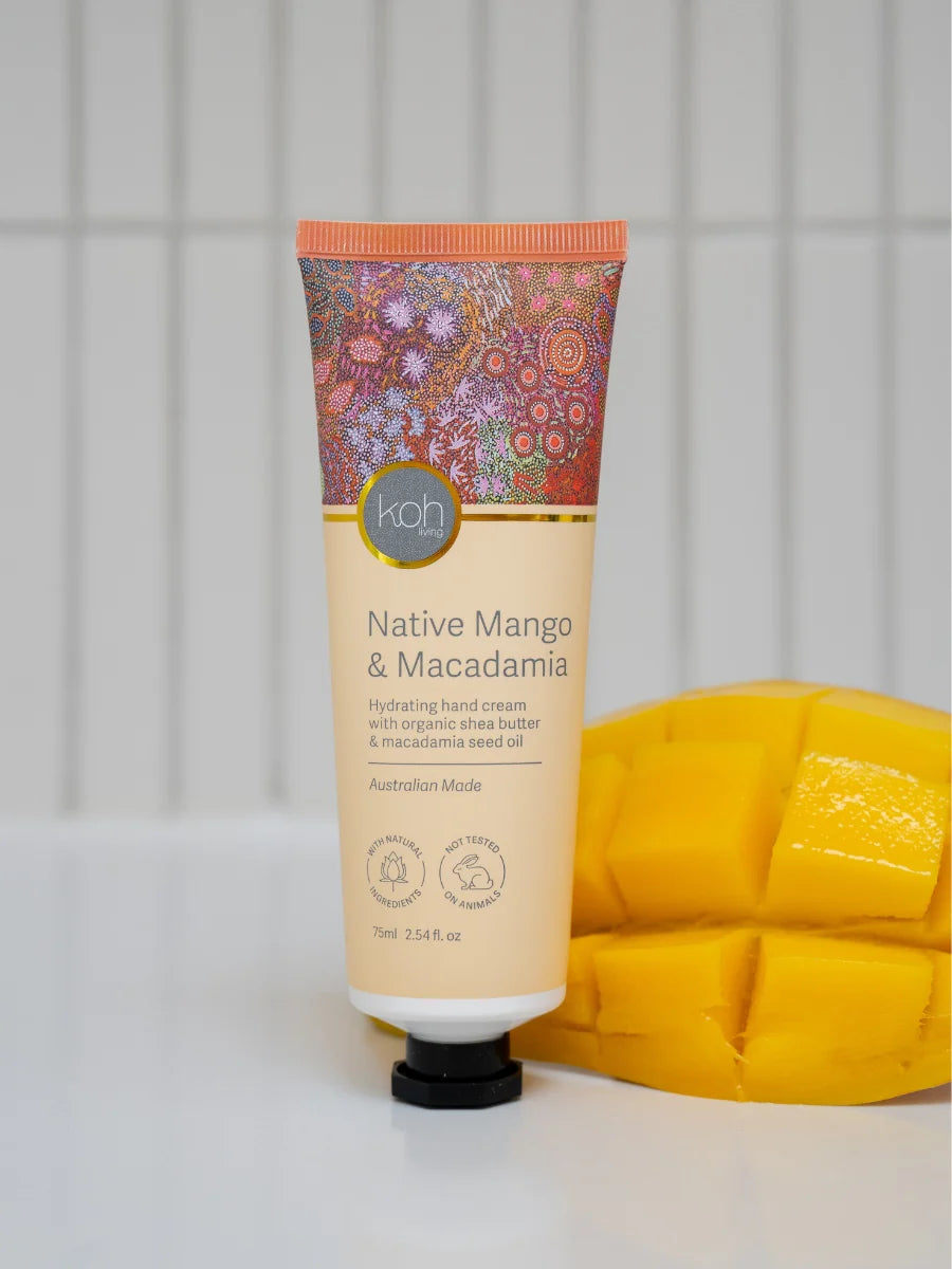 Koh Living Aboriginal Native Mango & Macadamia Hand Cream