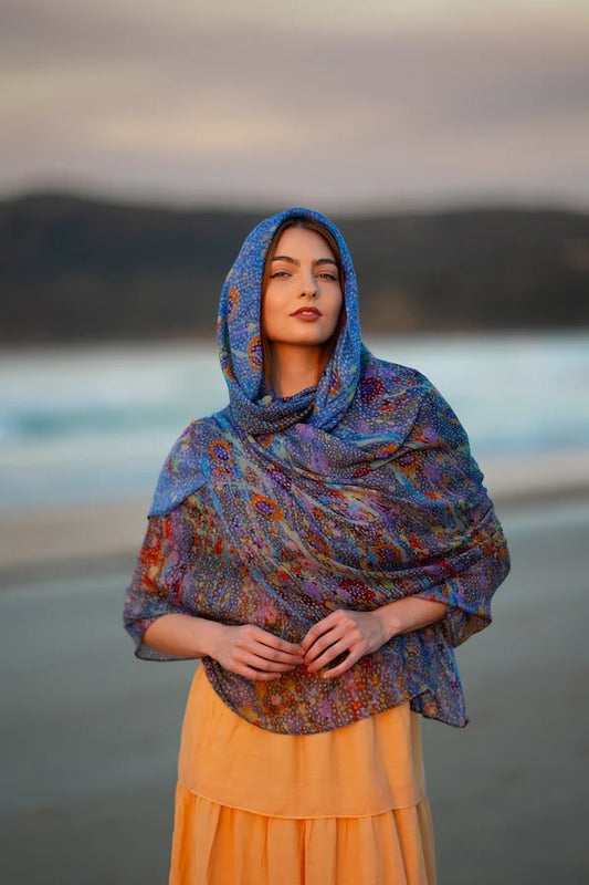 Koh Living Aboriginal Our Country Rectangle Scarf