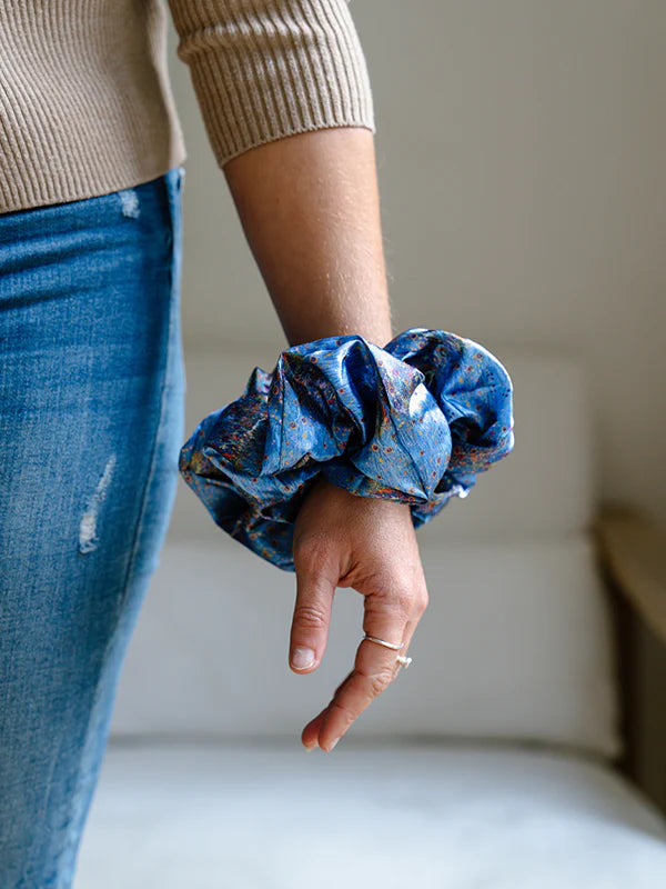 Koh Living Aboriginal artist hair Scruchie Large - Assorted Design