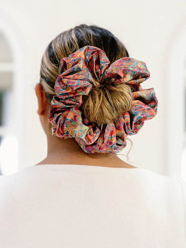 Koh Living Aboriginal artist hair Scruchie Large - Assorted Design