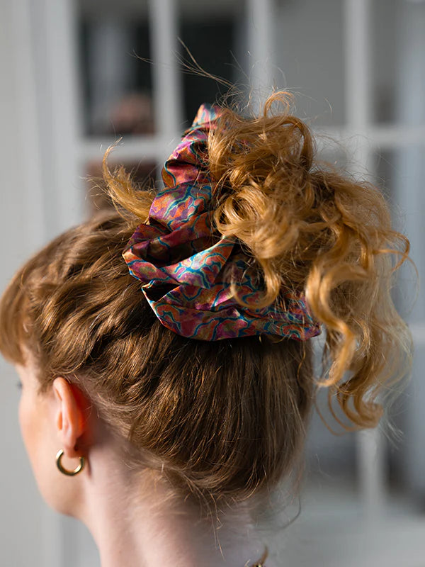 Koh Living Aboriginal artist hair Scruchie Large - Assorted Design