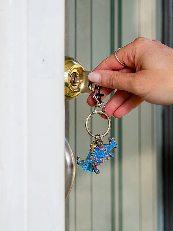 Koh Living Aboriginal Design kangaroo Keyring Assorted Artists