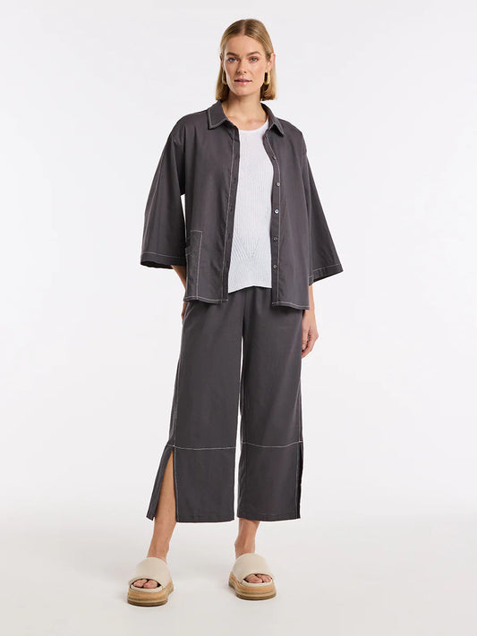 Marco Polo 3/4 Split Hem Pant