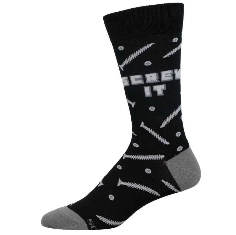 Socksmith Men’s Screw It Socks