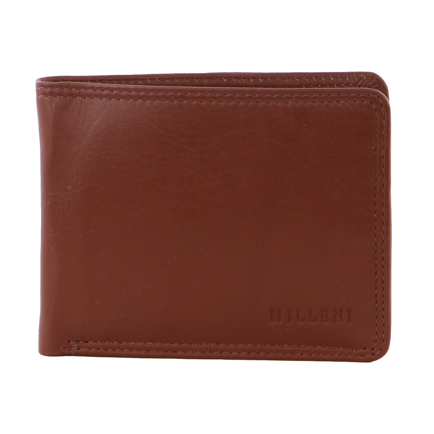 Milleni Leather C5129 Men’s Milleni - Tan Genuine Leather Wallet