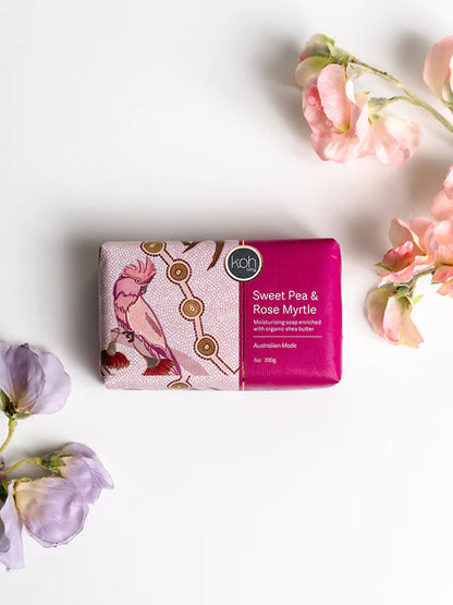 Koh Living Sweet Pea & Rose Myrtle Soap