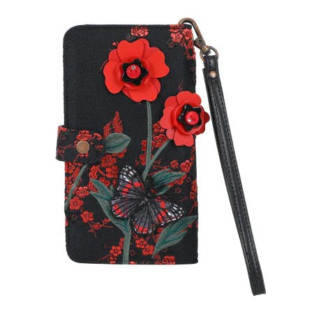 Vendula London Butterfly Garden Universal Flip Phone Case ( Presale )