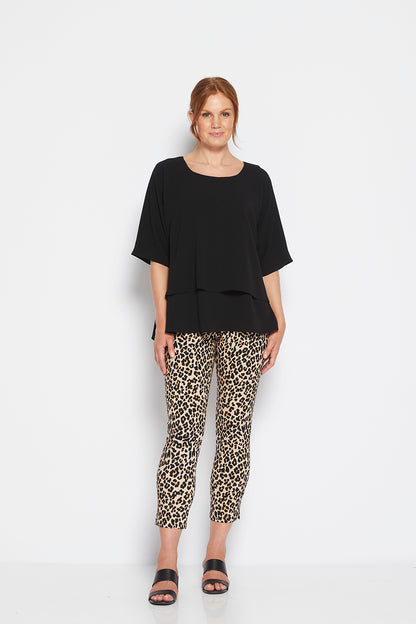 Philosophy - Easy Medley 7/8 Animal Print Pant