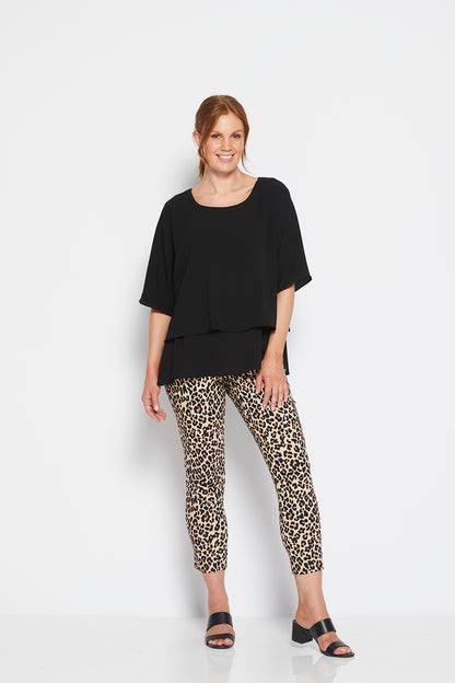 Philosophy - Easy Medley 7/8 Animal Print Pant