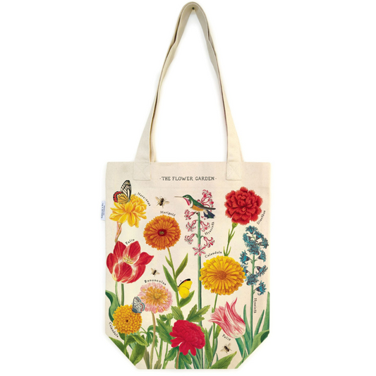 Cavallini Tote Bag – Flower Garden