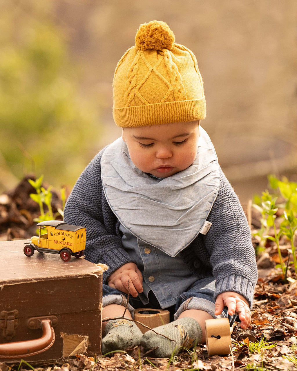 Toshi - Organic Beanie Ziggy Wattle