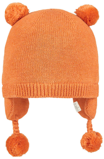 Toshi - Organic Earmuff Snowy Tangerine