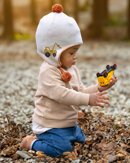 Toshi - Organic Earmuff Storytime Earthmover