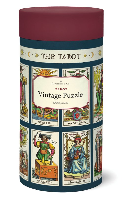 Cavallini & Co. 1000 Piece Puzzle - Tarot Vintage Puzzle