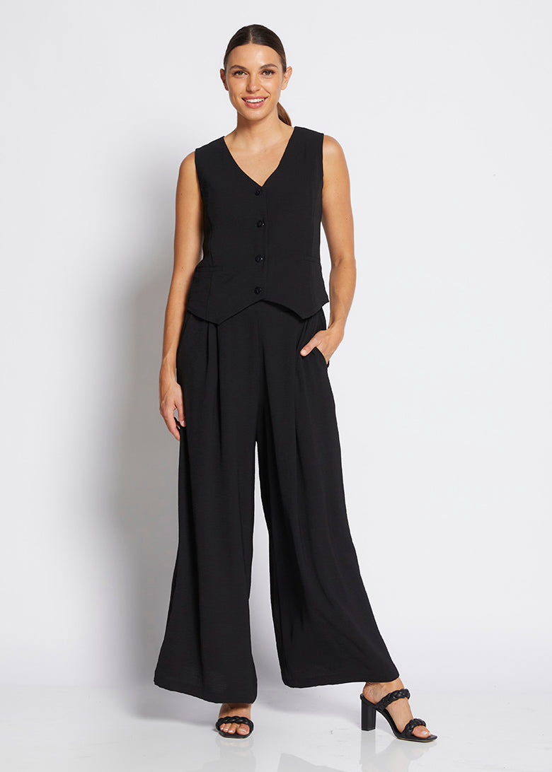 Philosophy Australia - FD/L Belt Pant Black - KENZIE