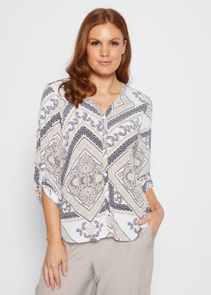 Philosophy Australia - 3/4 Slv Blouse Romany - FISHERS24