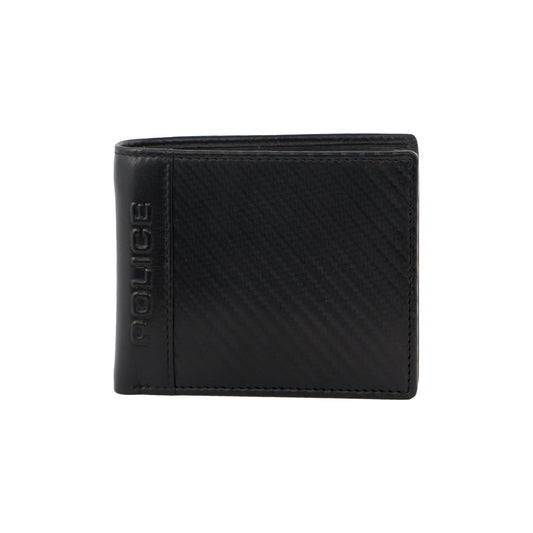 Police Leather Men's Slimline Bi-Fold Wallet POL10