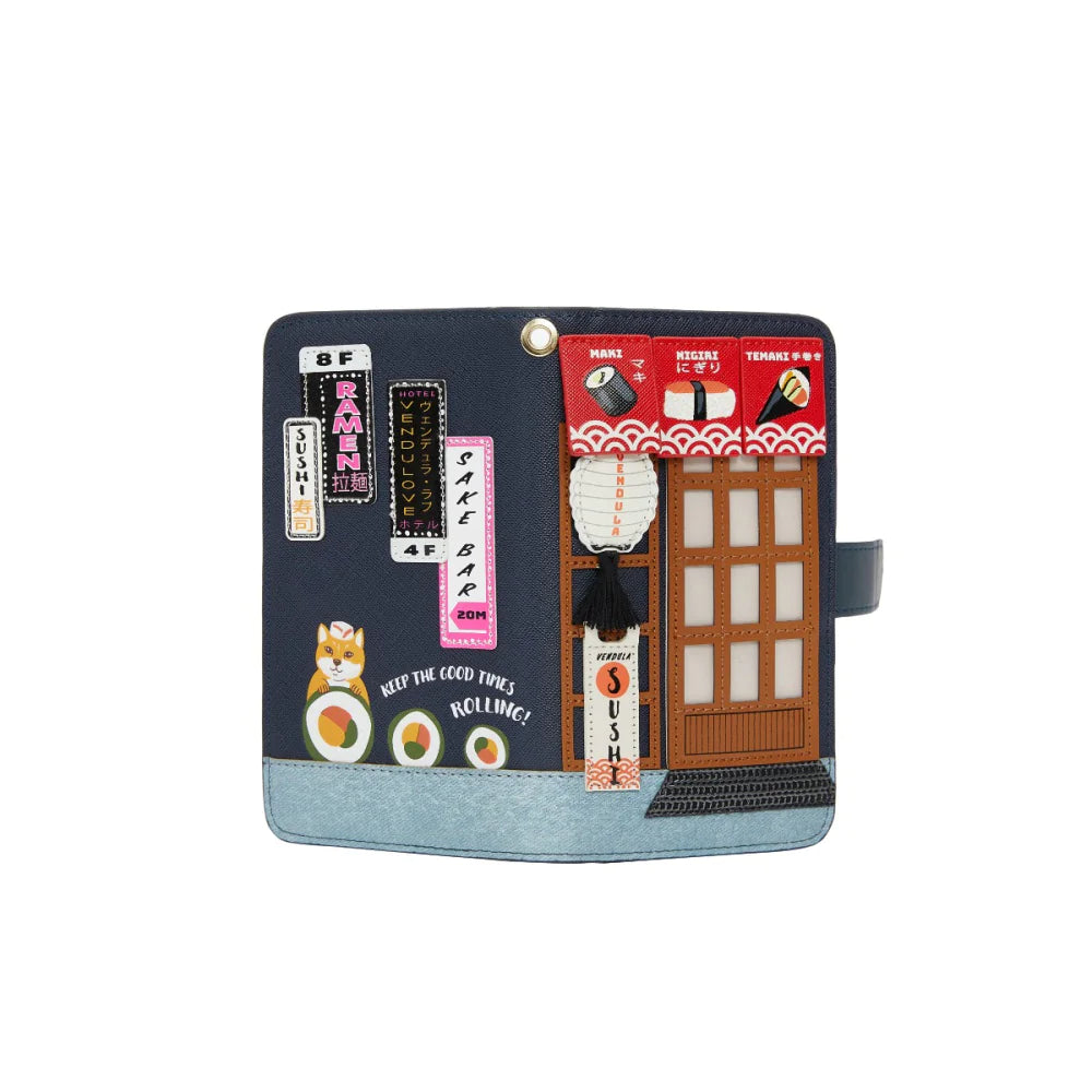 Vendula London Sushi Blue Edition Universal Flip Phone Cover Available Now