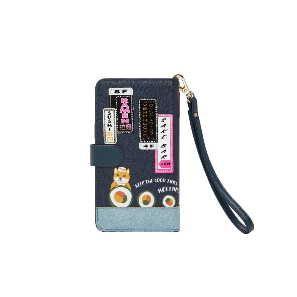Vendula London Sushi Blue Edition Universal Flip Phone Cover Available Now