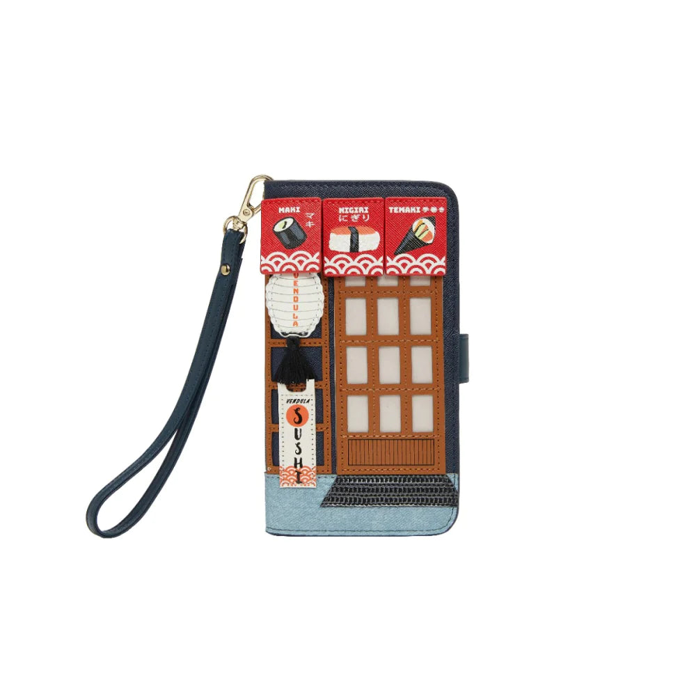 Vendula London Sushi Blue Edition Universal Flip Phone Cover Available Now
