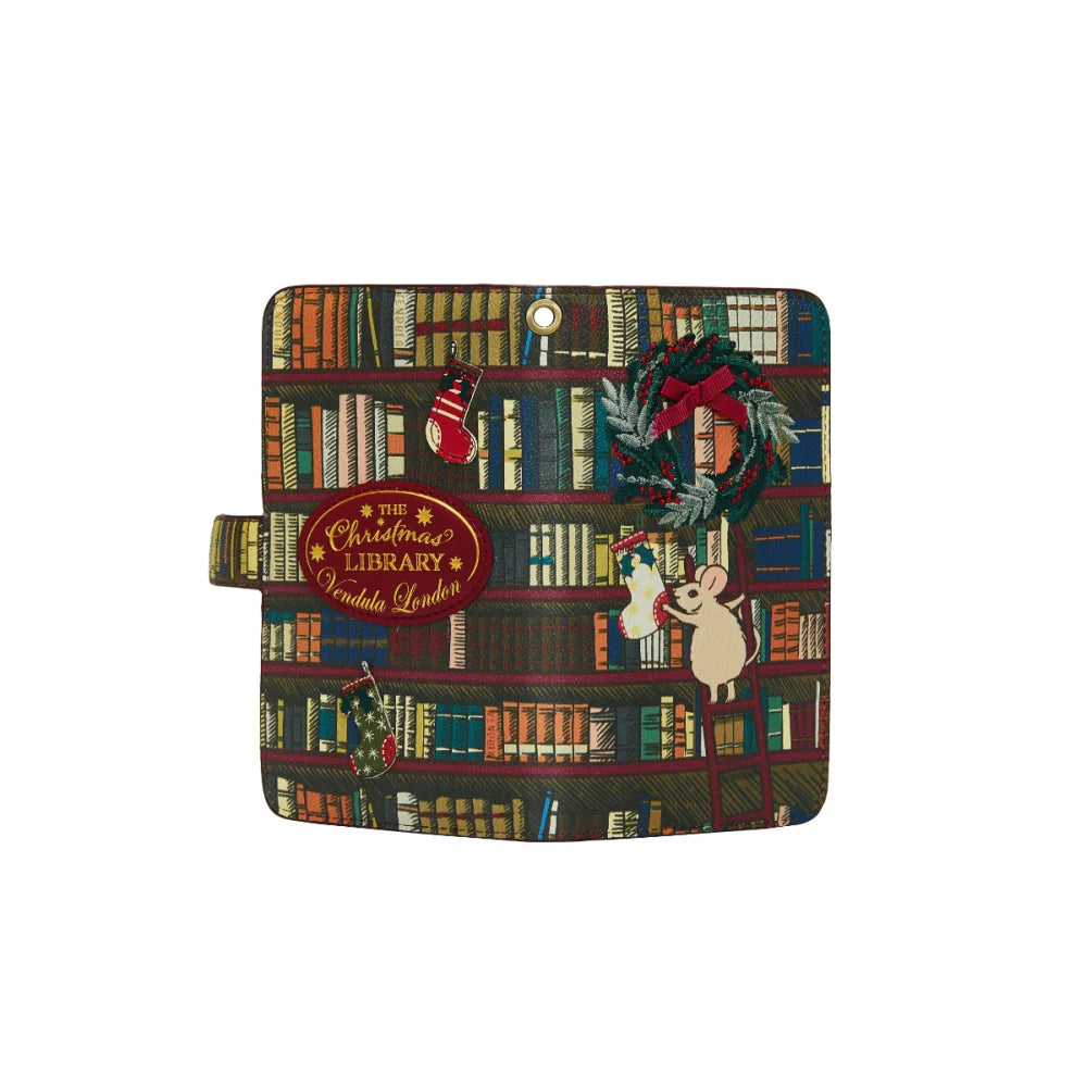 Vendula London Christmas Library Universal Flip Phone Case - Available Now