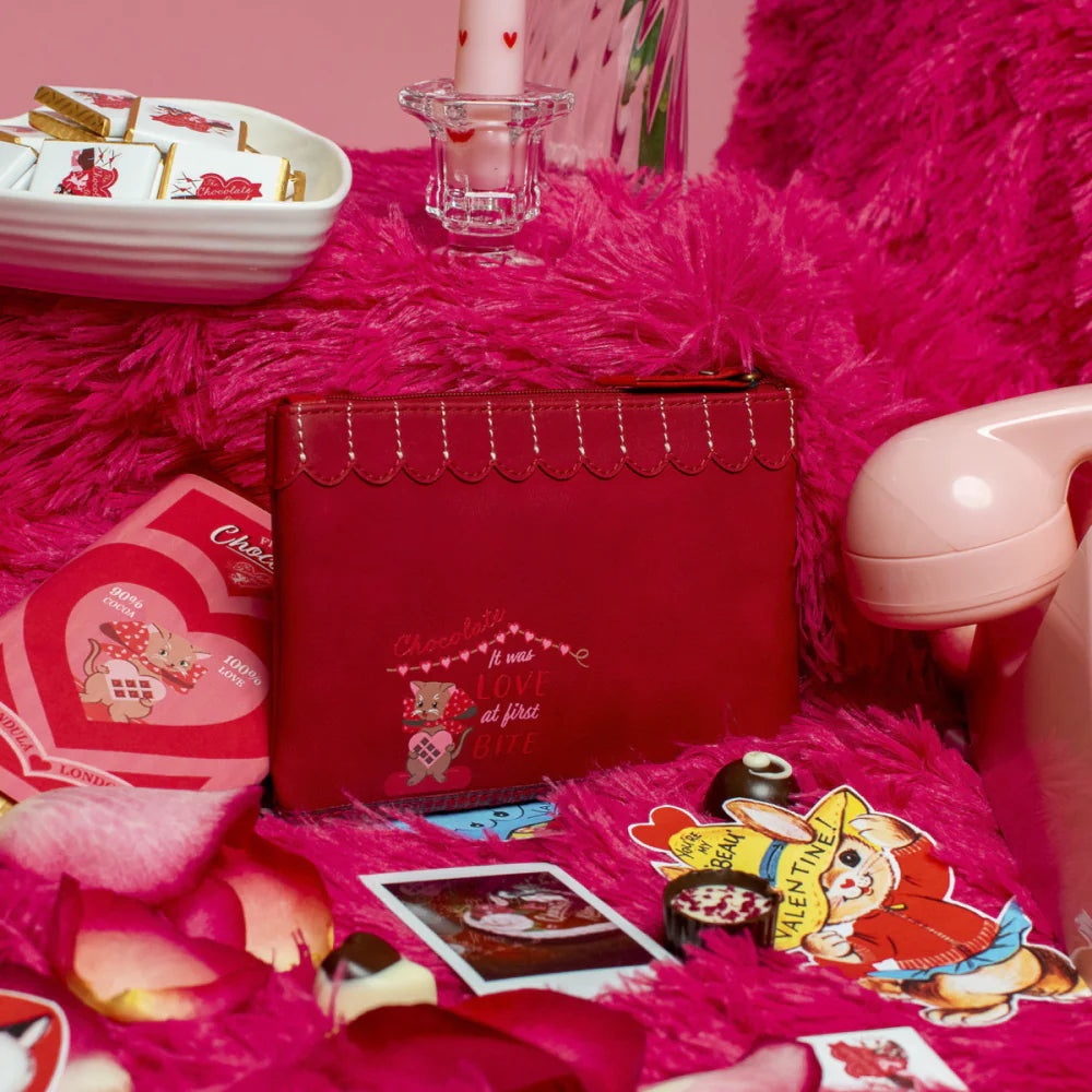 Vendula London The Chocolate Box Zipper Coin Purse Presale