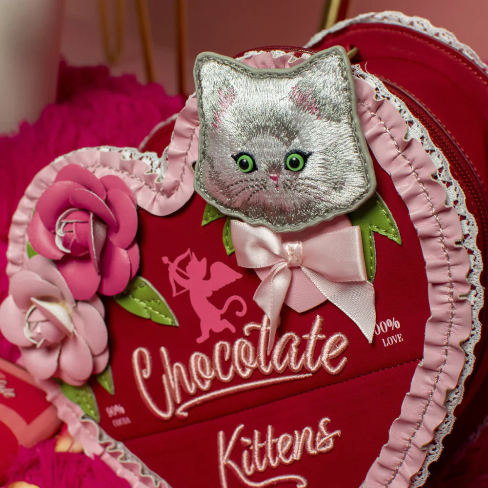 Vendula London The Chocolate Box Heart Box Bag Presale