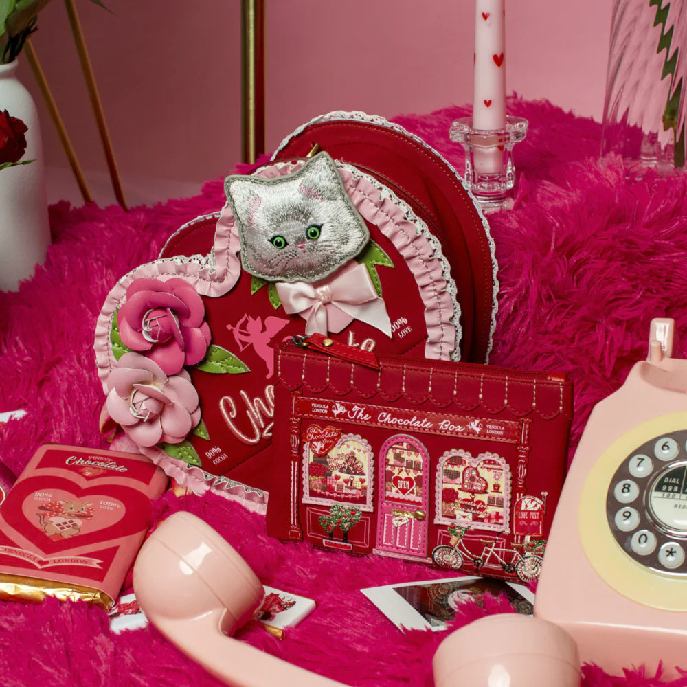 Vendula London The Chocolate Box Heart Box Bag Presale
