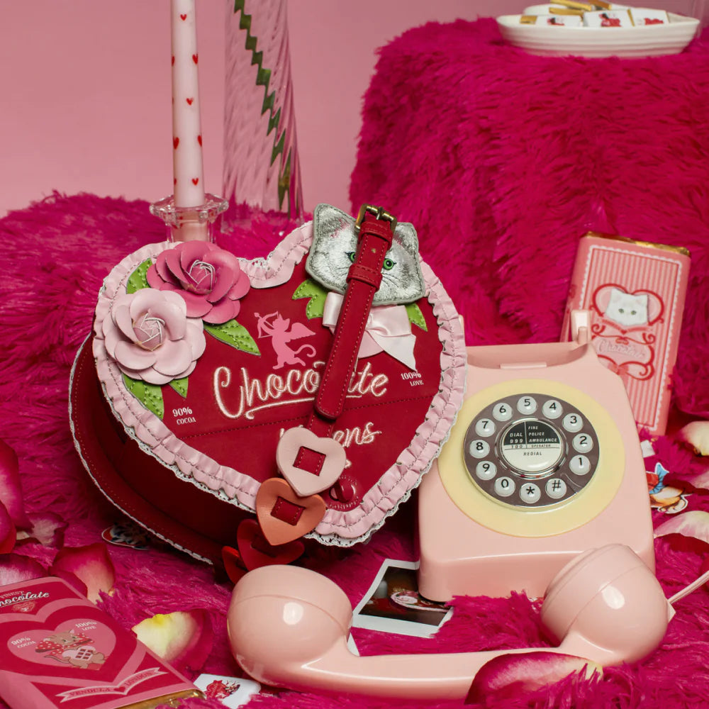 Vendula London The Chocolate Box Heart Box Bag Presale