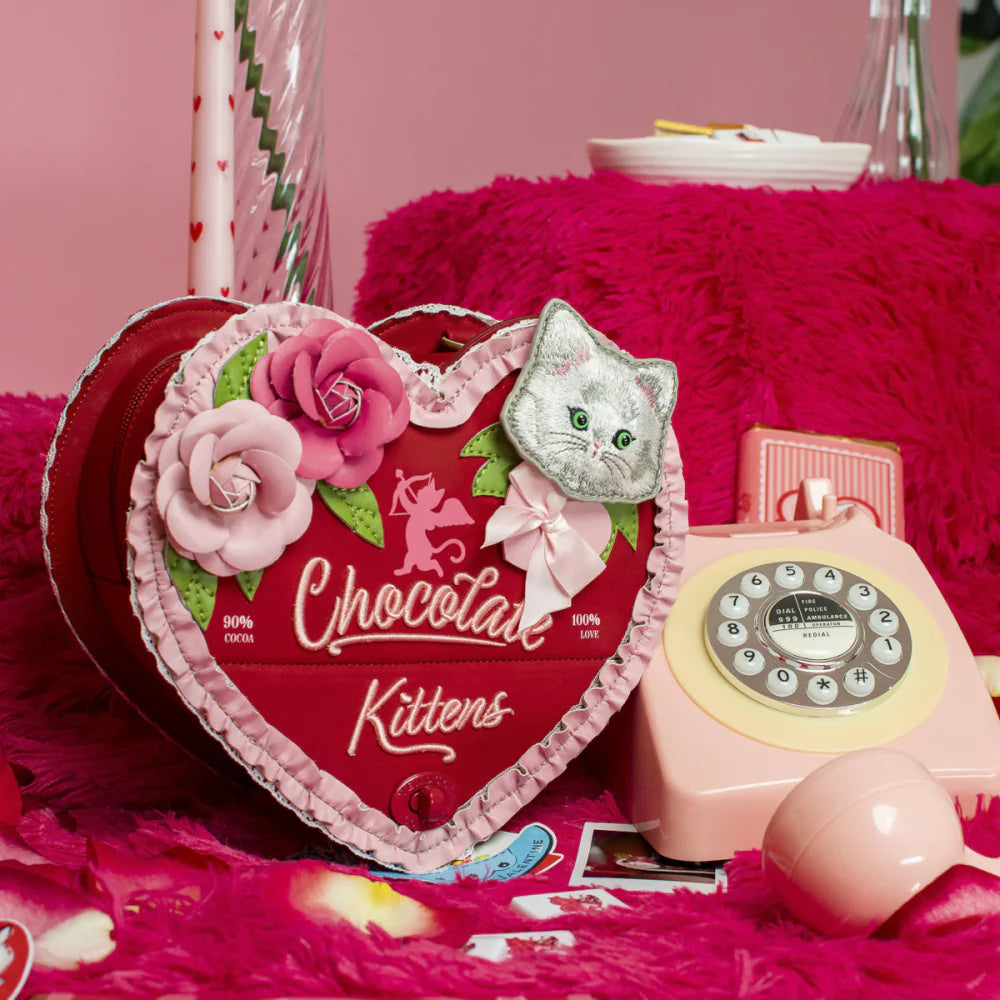 Vendula London The Chocolate Box Heart Box Bag Presale