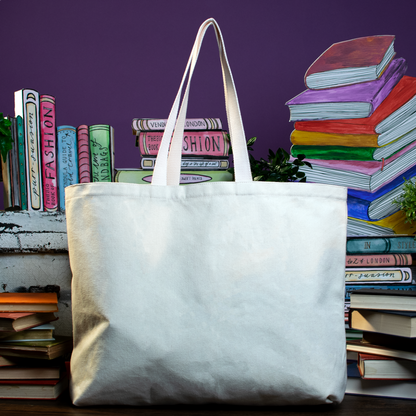 Vendula London - Travelling Library Canvas Tote Bag